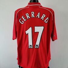 Camisa GERRARD 17 Liverpool - Grande (42/44) - 2000/2002 - Camiseta Carlsber Reebok comprar usado  Enviando para Brazil