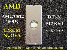 Amd am27c512 150dc usato  Italia