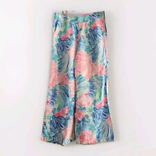 Calça de linho Lilly Pulitzer bal harbour palazzo tamanho pequeno usada comprar usado  Enviando para Brazil