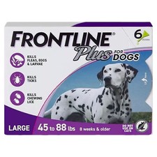 Front Plus Dogs 45 a 88 libras 6 doses 6 meses de fornecimento novo em folha comprar usado  Enviando para Brazil