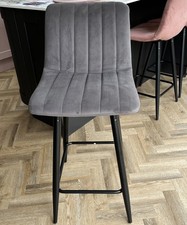 Grey bar stool for sale  WIRRAL