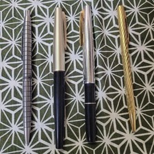 Caneta esferográfica PILOT, tinteiro TEIKIN conjunto de 4 importadas do Japão raras comprar usado  Enviando para Brazil