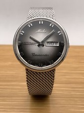 Relógio masculino Mido Commander M8429.4.27.11 automático mostrador cinza 37mm comprar usado  Enviando para Brazil