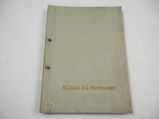Nobas 1233 hydraulischer gebraucht kaufen  Merseburg