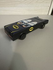 Caixa de lápis DC Batman 1980 Robin Batmóvel com apontador Batmóvel anos 80 danificado comprar usado  Enviando para Brazil