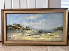 Original framed oil for sale  Hicksville