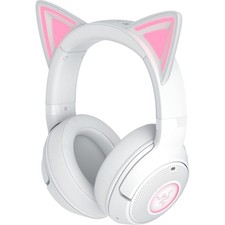 Fone de Ouvido para Jogos Sem Fio Razer Kraken Kitty V2 Branco Certificado Recondicionado comprar usado  Enviando para Brazil