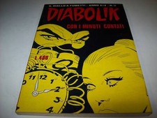 Diabolik inedito originale usato  Torino