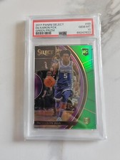 Camiseta DE'AARON FOX 2017-18 Panini Select ROOKIE GREEN PRIZM NÚMERO 5/5 PSA 10 comprar usado  Enviando para Brazil
