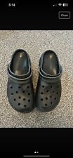 Black iconic crocs for sale  BRIDLINGTON