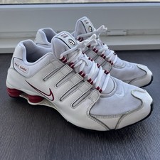 NIKE SHOX NZ University vermelho branco 378341-127 masculino tamanho 9.5 RARO Y2K 2011, usado comprar usado  Enviando para Brazil