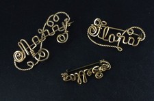 Gold plated vintage for sale  LEEDS