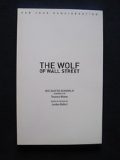 Usado, ROTEIRO ORIGINAL - LOBO DE WALL STREET, CONSIDERAÇÃO OSCAR, 1ª edição em forma de livro comprar usado  Enviando para Brazil