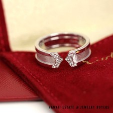 Cartier double diamond for sale  Honolulu