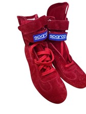 Sparco red boots for sale  WARRINGTON