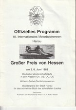 Programmheft intern motorbootr gebraucht kaufen  Traben-Trarbach