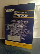 Fiat serviceman digest for sale  STAFFORD