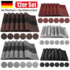 12er set tischset gebraucht kaufen  Delmenhorst
