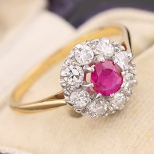 Vintage ruby 0.48ct for sale  UK