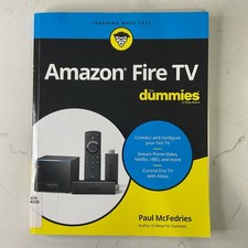 Amazon Fire TV for Dummies Paul McFedries Learning Made Easy Stream Netflix, usado comprar usado  Enviando para Brazil