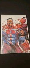 Quadrinhos Invincible #1 Omni Man Virgin Battle Damage Image Variant comprar usado  Enviando para Brazil