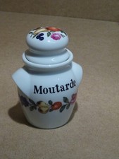 Pot moutarde porcelaine d'occasion  Saint-Apollinaire