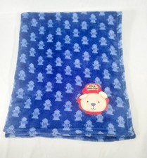 Cobertor Le Bebe Favorite Blue Fire Rescue Bear bebê Lovey 31x35 macio comprar usado  Enviando para Brazil