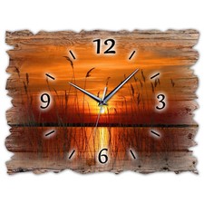 Holz wanduhr leise gebraucht kaufen  Berlin