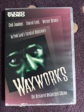 Waxworks dvd regions for sale  ST. LEONARDS-ON-SEA