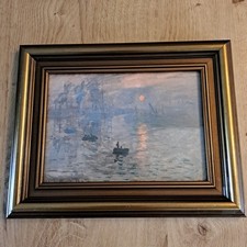 Framed claude monet for sale  LEICESTER