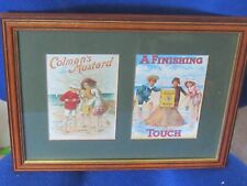 Framed retro colman for sale  IPSWICH