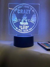 Camping sign crazy d'occasion  Expédié en Belgium