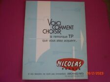 Ancienne brochure publicitaire d'occasion  Aubigny-en-Artois