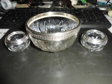 Duo salieres cristal d'occasion  Lavelanet