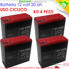 Kit batterie 12v usato  Italia