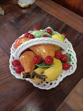 Ceramica bassano. frutta usato  Varzi