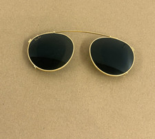 Óculos de sol vintage Ray Ban BL Bausch & Lomb EUA clipe piloto aviador dourado comprar usado  Enviando para Brazil