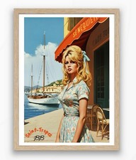 Superbe affiche vintage d'occasion  Paris-
