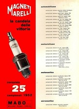 Pubblicita 1953 candele usato  Biella