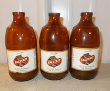 3 garrafas de cerveja vintage Falstaff “Stubby” 12 oz onça vazias comprar usado  Enviando para Brazil