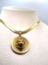 Placcato oro collana usato  Palermo
