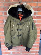 Dsquared green parka for sale  KNUTSFORD