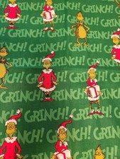 Grinch cotton christmas for sale  De Witt