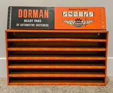 Placa de exibição vintage Dorman Ready Packs fixadores automotivos rack comprar usado  Enviando para Brazil