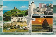 Multi view postcard for sale  NEW MILTON