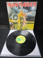 Iron Maiden Self Titled Lp Vinyl OG 1st 1980 Press W/Shrink EX/EX Wax comprar usado  Enviando para Brazil