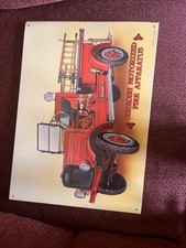 Fire truck sign for sale  New Wilmington