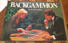 Vintage backgammon game for sale  PORT TALBOT