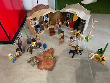 Playmobil cowboys indiens d'occasion  Mont-de-Marsan