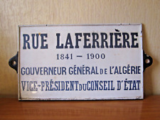 Ancienne plaque émaillée d'occasion  Angoulême